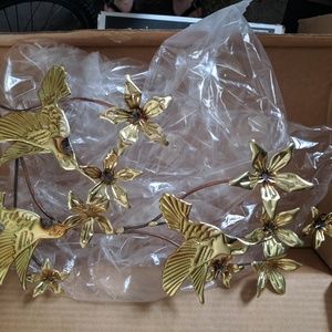 Vintage home interiors brass